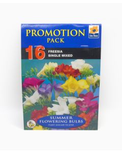 Bulb Promotion Pack - Freesia Single Mixed 16 Pack                         