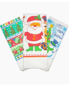 Tea Towels - Xmas Designs 3 Pack