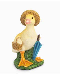 Picknicking Duck Ornament                                                                           