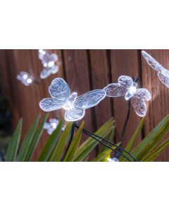 Butterfly Solar String Lights x20