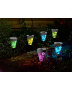 Silhouette Butterfly Stake Lights