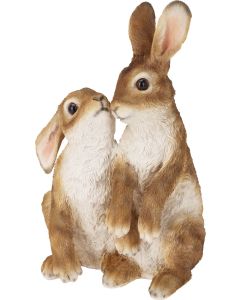 Mother and Baby Rabbit Ornament 