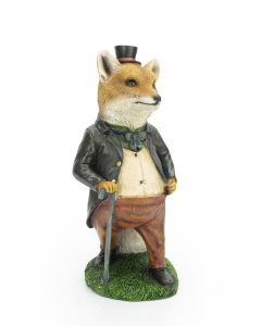 Suited Fox Ornament