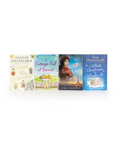 4 Fiction Books Assorted
