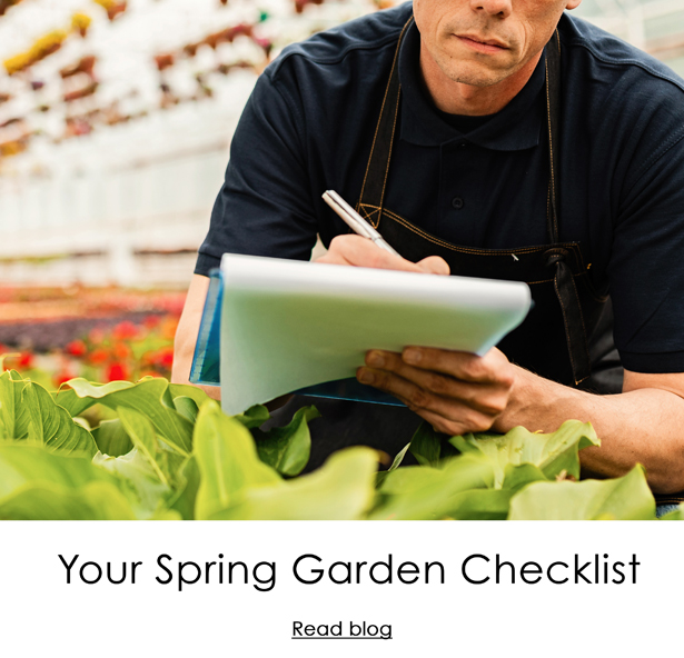 Blog Your Spring Garden Checklist